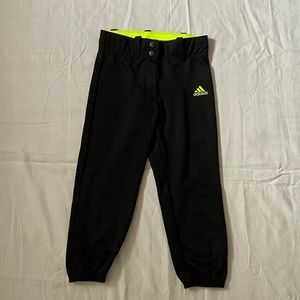 Girls adidas softball pants